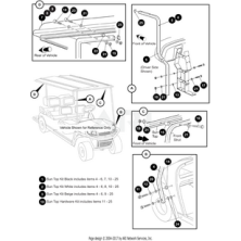 Kit Canopy, Branco, Transportadora de Texto