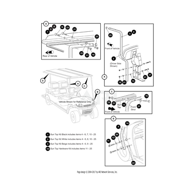 Kit Canopy, Branco, Transportadora de Texto