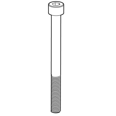 Parafuso Hd de soquete M8-1,25X90