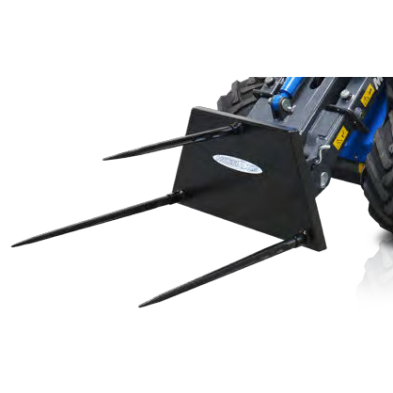 Horquilla Para Balas - 3 Dientes - Ancho 85 Cm - Longitud De Los Dientes 1X