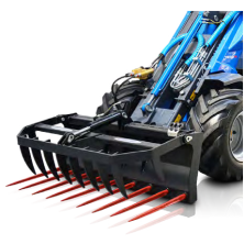 Garfo de silagem para serviço pesado 120 - Largura 120 cm - 8 dentes