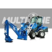 Backhoe 260 with bucket 40cm - Max Digging Depth 2