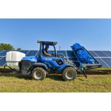 Tanque de 500L para lavadores de para-brisas solares.