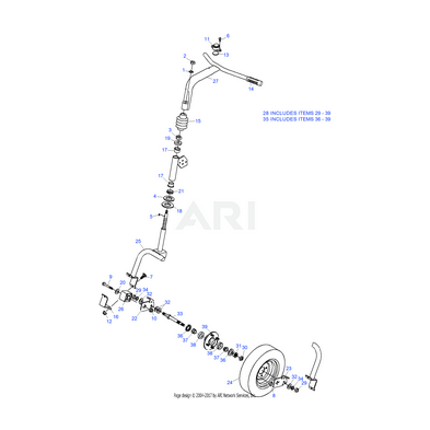 ARANDELA / WASHER, THRUST.