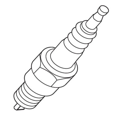 Vela de ignição do motor Ezgo Kawasaki