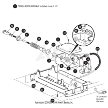 Caja Pedal Acelerador Shuttle