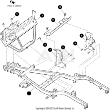 Chasis Soporte Panel Instrumentos (614597)