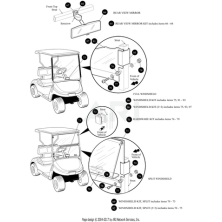 Parabrisas 2+2 Plano