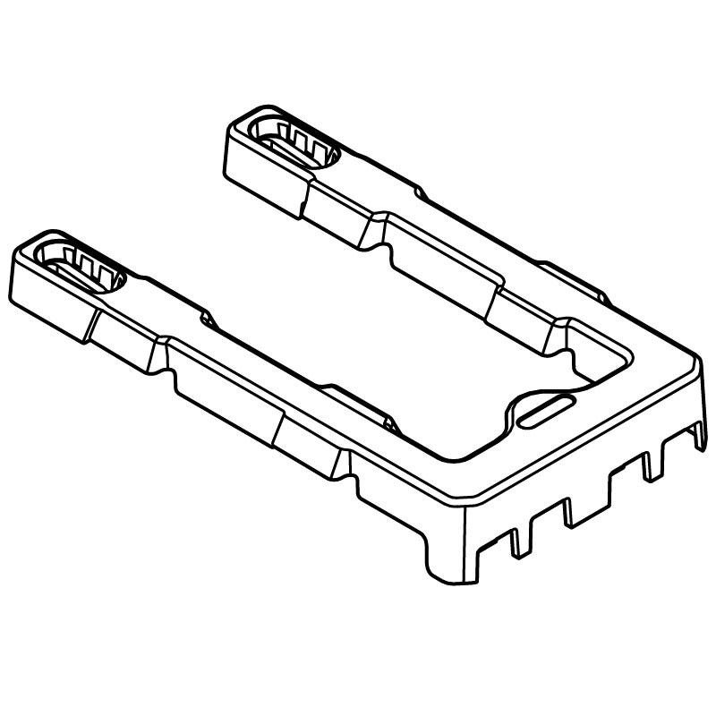 Suporte de bateria de plástico Suporte de bateria de plástico