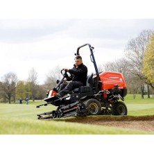 Jacobsen TR330 unidades de  26", 7 cuchillas, rodillos ranurados y scrapper