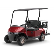 Ezgo RXV 2+2 freedom  rojo con asiento premium, techo y luna