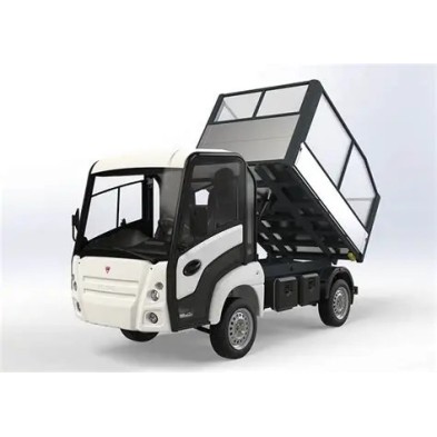 Vehículo Addax MTN15 con usb, dirección asistida, radio y faro rotativo y alzas