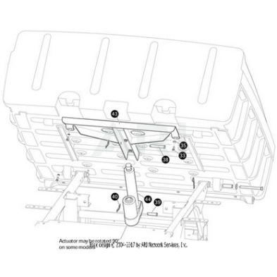 Soporte Cilindro Elevacion Hauler Pro