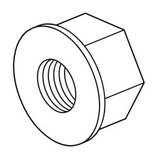 PORCA/FLANGE DE PORCA. (800528).